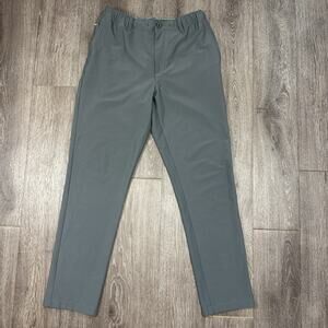 Chubbies Everywear Mens Gray Drawstring Chino Performance Golf Pants Medium